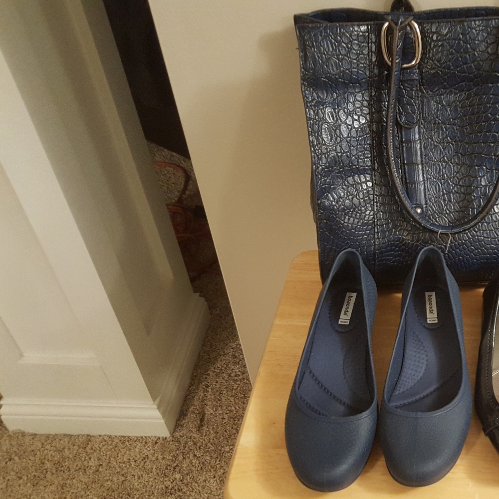 Navy Wedges